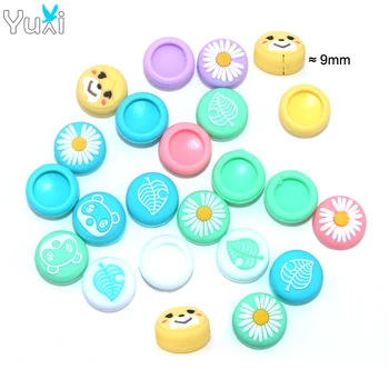 

YuXi 2pcs Silicone Extra Higher JoyCon Analog Thumb Stick Grip Caps Joystick Cover for Nintend Switch NS Joy-Con Controller