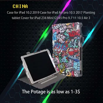 

Case for iPad 10.2 2019 Case for iPad Air pro 10.5 2017 Planting tablet Cover for iPad 234 Mini12345 Pro 9.7 11 10.5 Air 3