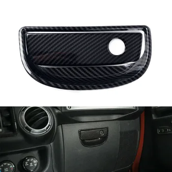 

New Arrival High Quality Carbon Fiber Look Glove Boc Switch Trim Cover Fit For Jeep Wrangler JK 2011-2019