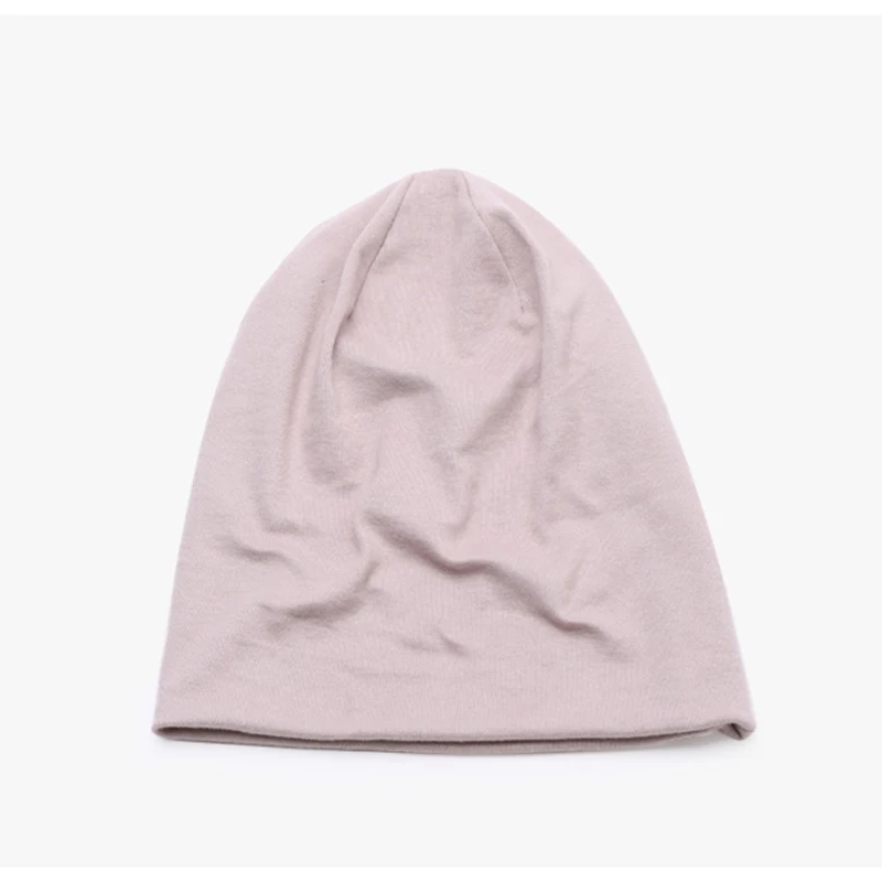 Осень/зима сплошной цвет унисекс для мужчин и женщин Skullies Beanies кепки вязаный хлопок ткань колпачки шляпа