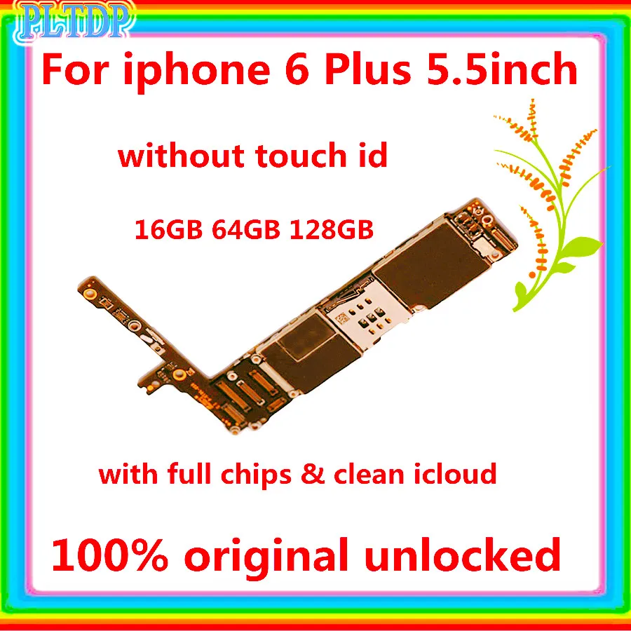 Материнская плата для iPhone 5 5s 5c 5se 6 plus 6s с полной разблокировкой полными чипами и