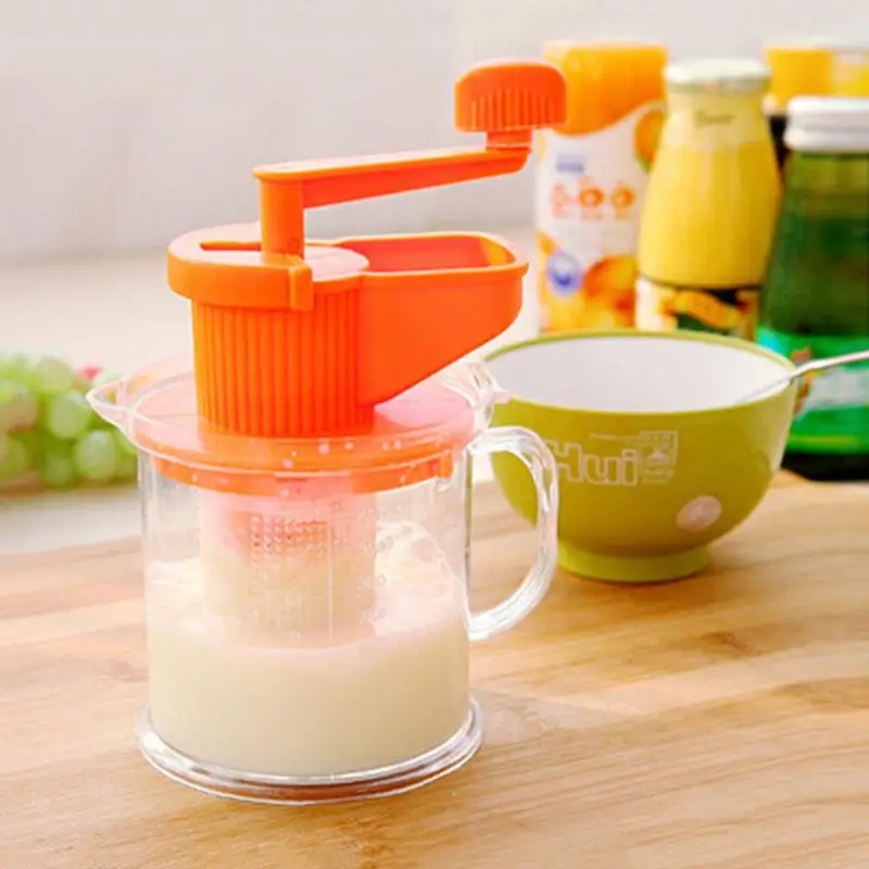 Мини ручная соковыжималка ручной прибор для приготовления соевого молока практичный кухонный инструмент гаджет