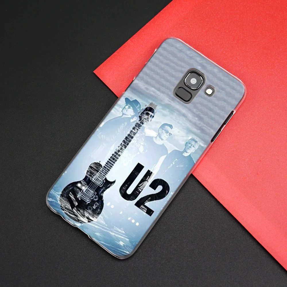 U2 Боно край чехол для samsung Galaxy A50 A80 A70 A60 A40 A30 A20 A20e A10 A9 A7 A6 Note 8, 9, 10, плюс 5G Funda Капа