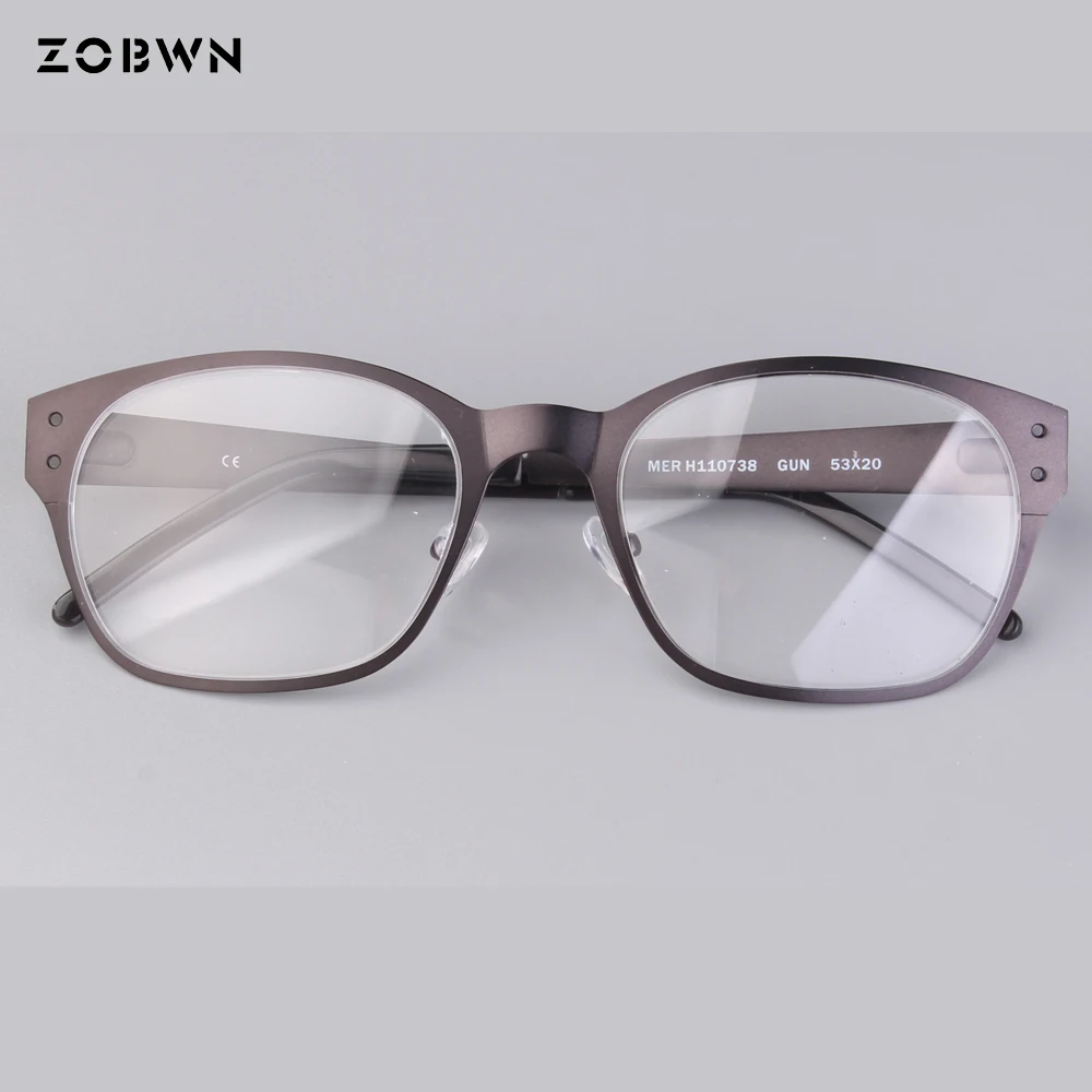 

High quality Man Business Eyeglasses Optical Glasses Women New retro full frames can put prescription lens myopia reading marcas