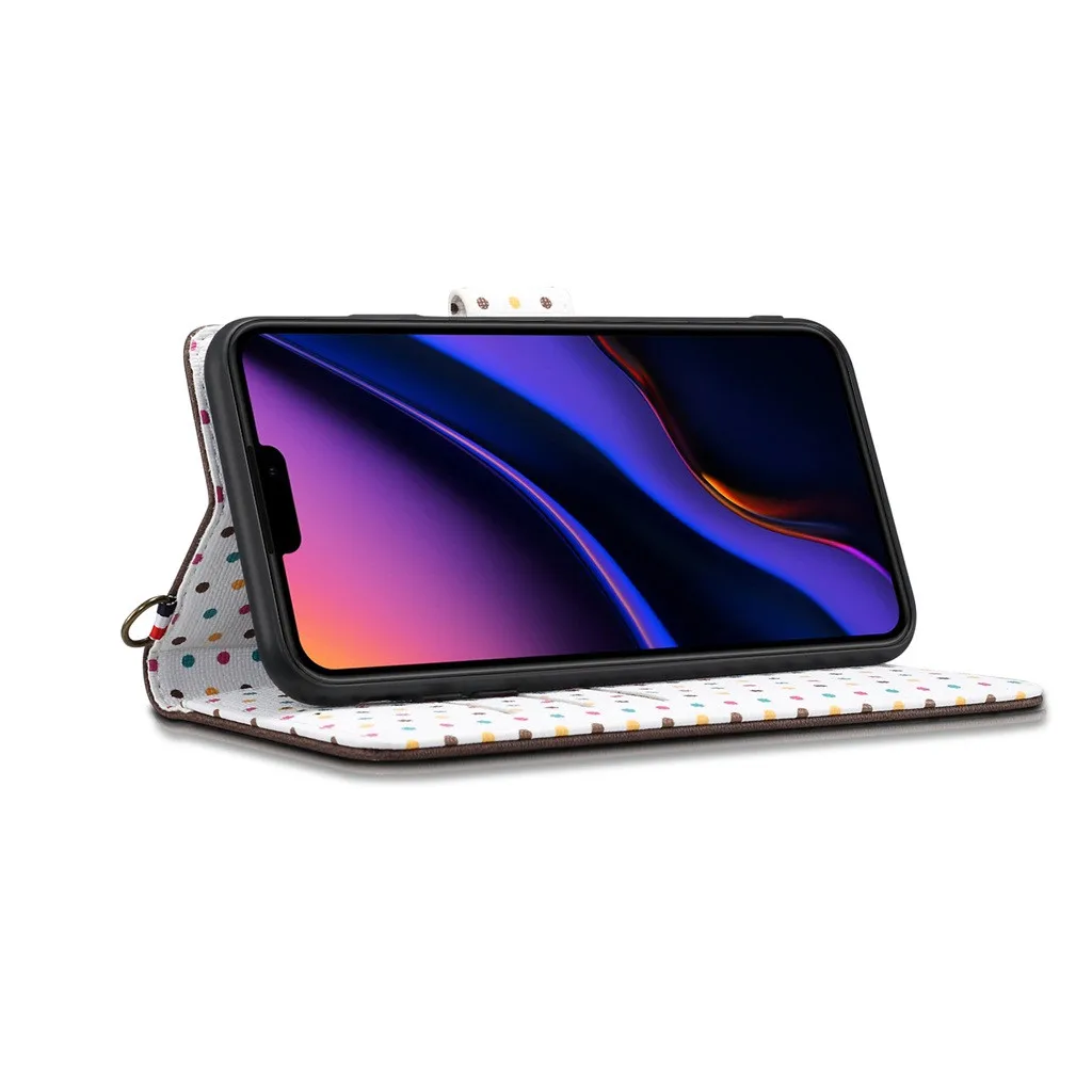 Чехол для Iphone 11 Pro 5,8 дюймов, стильный элегантный кожаный мягкий чехол, защитный чехол, откидная крышка, чехол со слотом для карт