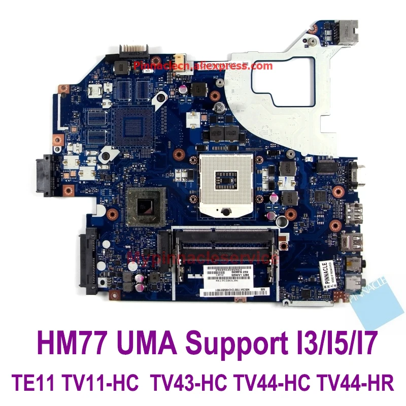 Motherboard para Packard Bell Easynote Te11 Tv11-hc Tv43-hc Tv44-hc Tv44-hr La7912p Q5wv1 Ub6 100 Nbc0a11001