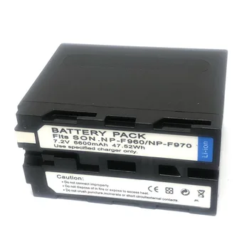 

NP-F970 NPF970 NP F970 F960 F930 Battery For SONY NP F770 F750 F570 F550 MC1500C 190P 198P F950 MC1000C HD1000C V1C Z5C Z7C LED