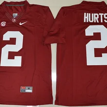 Новое поступление высокое качество Alabama любой логотип, любое имя, любой номер s, Футболки s, сшитые и s Джерси