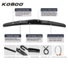 KOSOO Wiper Blade Universal U J Hook 14