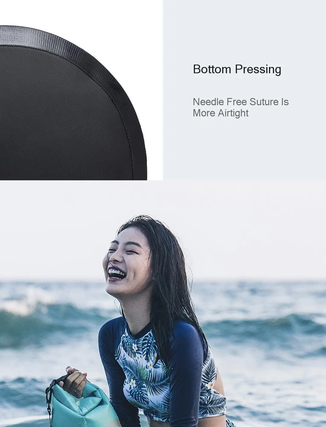 10л Xiaomi 90 Открытый водонепроницаемый портативный мешок-ведро Регулируемая емкость Xiomi на открытом воздухе водонепроницаемый портативный баррель посылка сумка