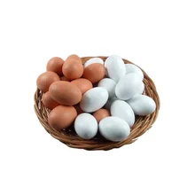 Модель яйцо трюк соленое яйцо утка яйца цветное яйцо дети играть дом игрушки еда реквизит стойло Горячая