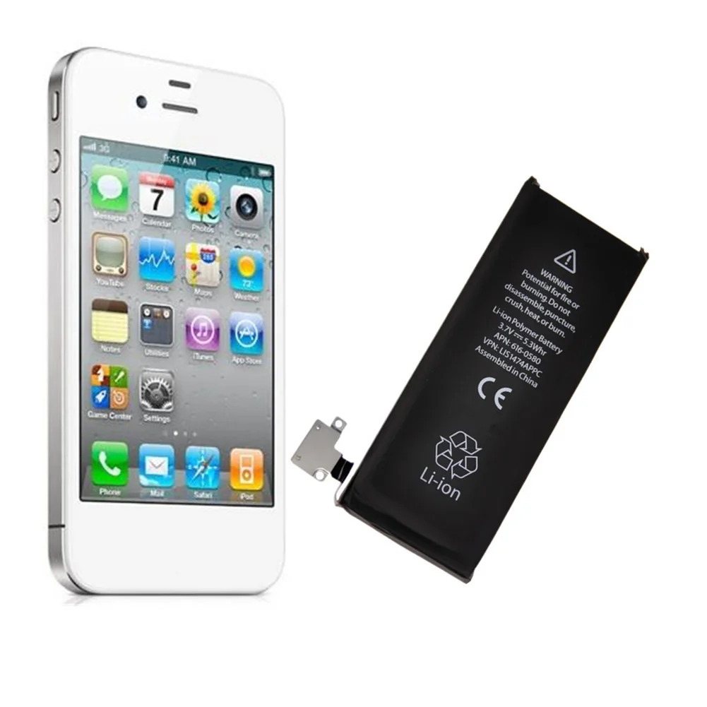 For iPhone Series Replacement Phone Battery with Disassemble Tool For iPhone 4 4S 5 5S 5C 3