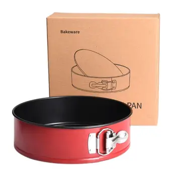 

4 Inch Carbon Steel Cake Mold Round Shape Baking Pan Non-stick Slipknot Removable Base Tray Kitchenware Tools Accessories