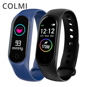

COLMI M4S Smart Bracelet Color-screen IP67 Fitness Tracker blood pressure Heart Rate Monitor Smart band For Android IOS phone