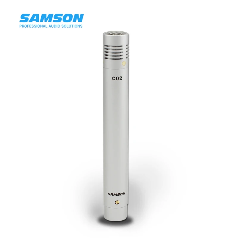 Samson C02 Pencil Condenser Professional Musical Instrument Pickup  Microphone For Chorus,Acoustic Instruments,Percussion,Piano