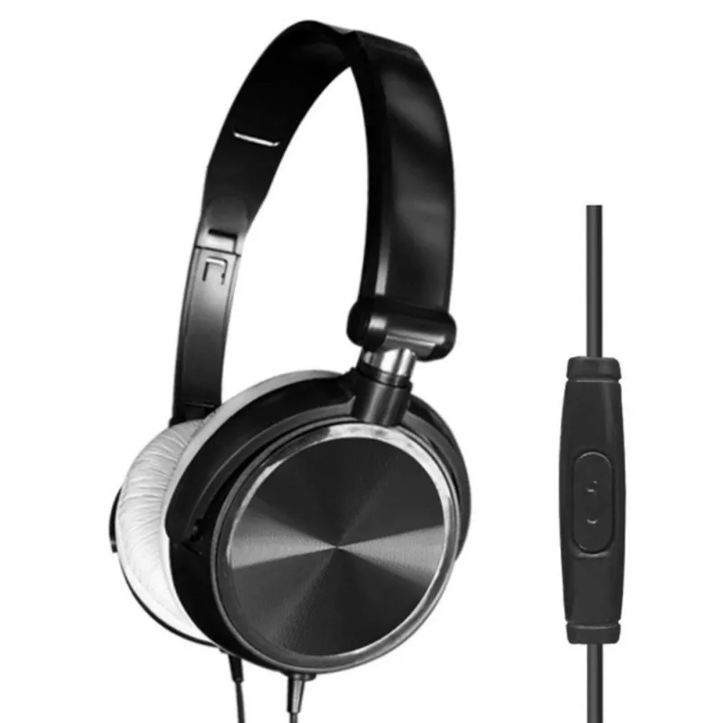 Проводная гарнитура на ухо HiFi Звук музыка стерео наушники с/без микрофона