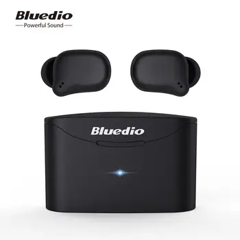 

Bluedio Wireless Earphone Bluetooth 5.0 Sports Headset Touch IP6 Waterproof HIFI Sound Headset with Charging Box