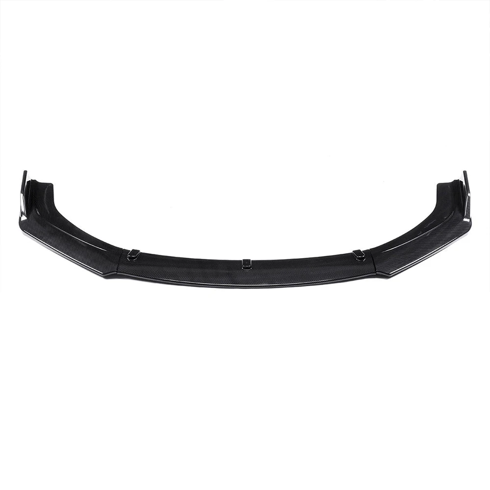 Carbon Front Bumper Fiber Front Bumper Pratical Carbon Fiber Front Bumper Decoration Cover ABS Universal for Civic