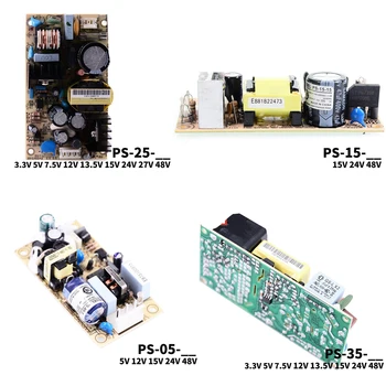 

PS-05/15/25/35 SINGLE MEANWELL Power Supply acdc -3.3/5/7.5/12/13.5/15/24/27/48V low leakage cost
