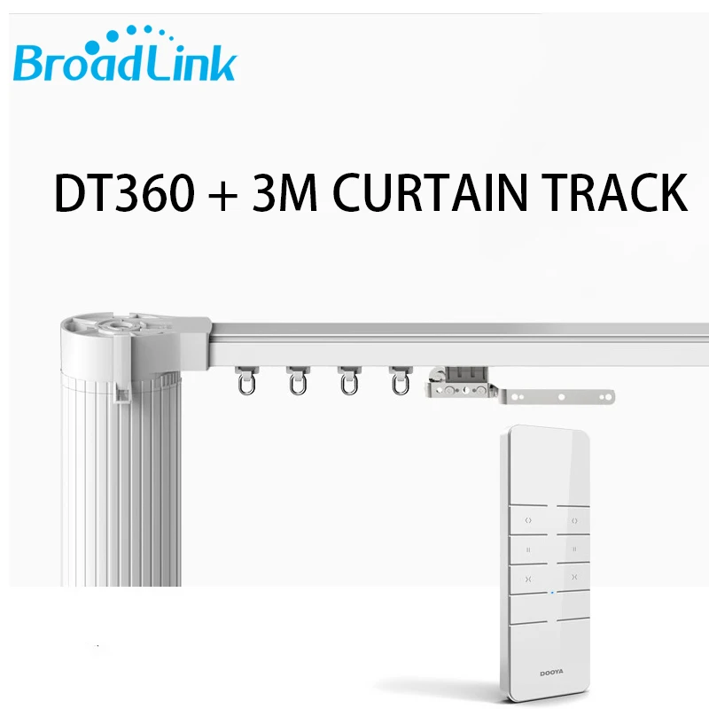Broadlink Dooya DT360E WiFi электронный двигатель для штор 45 Вт + 3 М комплект направляющих DC2760