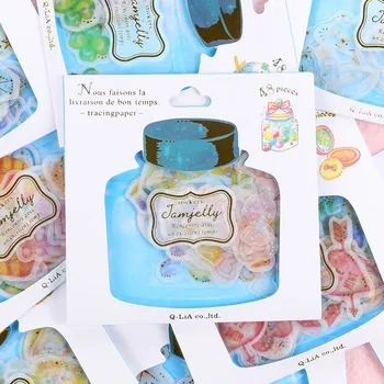 

Stationery Sticker Child Bottle Watercolor Adhesive Diary Bullet Stickers Journal Supplies Creative Decoration Paper 06529