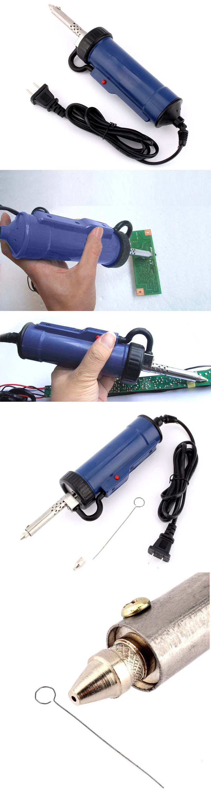 Dispositif D'aspiration D'étain électrique Portatif Pompe à Dessouder