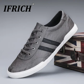 

Best Selling Casual Sneakers For Men Designer Pu Leather Men Shoes Black Brown Men Youth Casual Footwear Fashion Flats ShoesMan