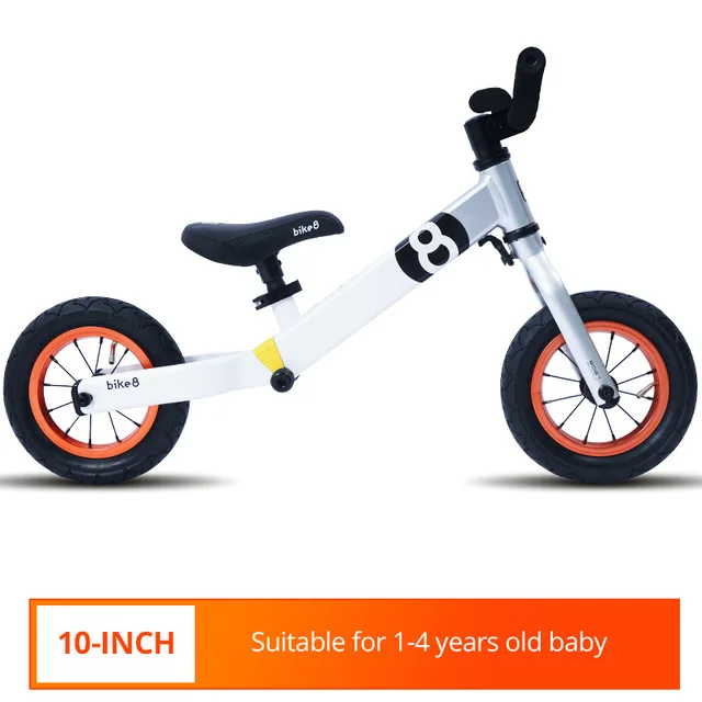 10 Inch 2 Bike8 детский балансировочный велосипед без педалей для От 1 до 6 лет детский безопасный велосипед детский скользящий велосипед - Цвет: 10 Inch 2