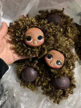 

Lol. Surprise! Winter Disco O.M.G. Large change makeup doll head Crystal Star Accessories Fashion Doll Toy Gift