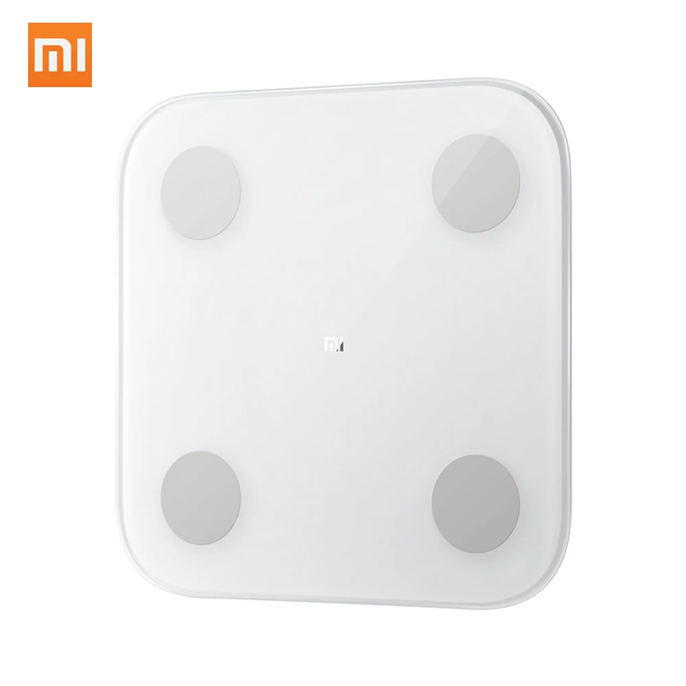 Оригинальные весы для тела Xiaomi Mi 2 умные здоровья с жировым весом BT BMI цифровые Fit