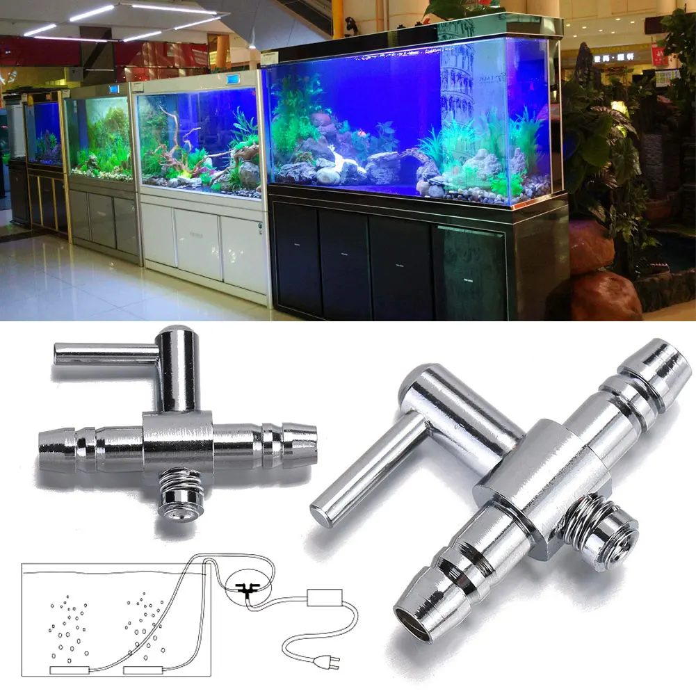 Сплиттер насос воздуха удобный встроенный рычаг управления Переключатель аквариума Аксессуары коллектор одноходовой QUARIUM подводка для аквариума поток
