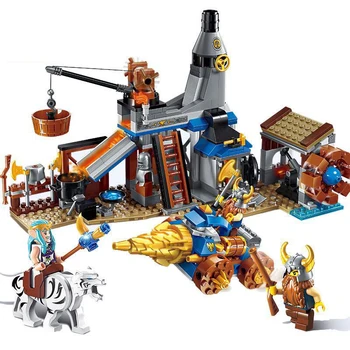 

368pcs Glory Battle Series Children's Educational Building Blocks Toy Compatible Lepining City Assault Blacksmith Shop Bricks