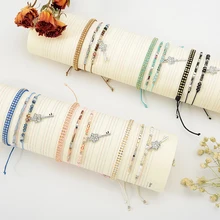 Дикие и свободные очаровательные браслеты в виде звездочек для женщин и девочек, 6 цветов, регулируемые шармы «Дружба», браслет, богемные ювелирные изделия