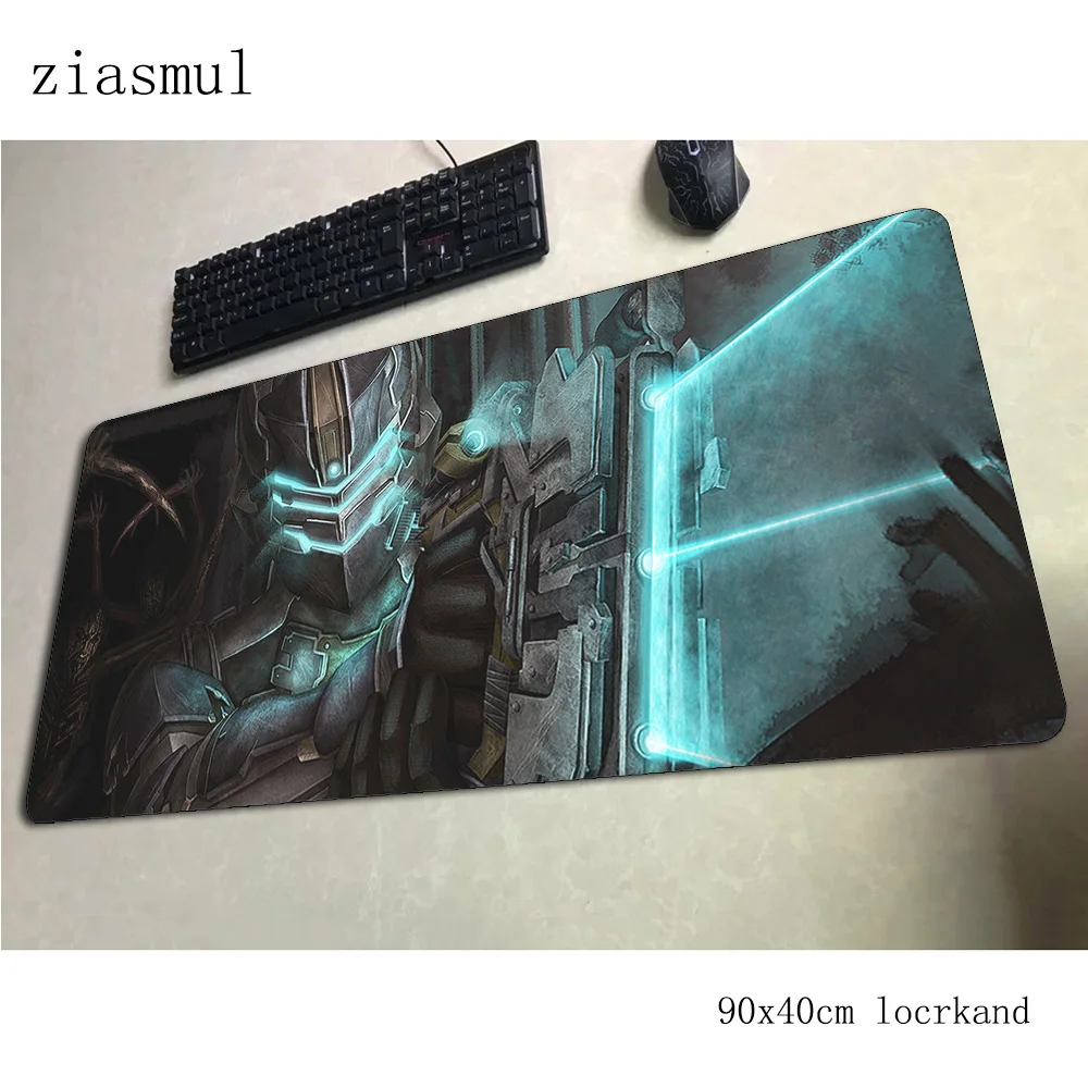 Dead space padmouse 900x400x3 мм игровой коврик для мыши с узором коврик для мыши геймера компьютерный стол популярный коврик notbook mousemat pc