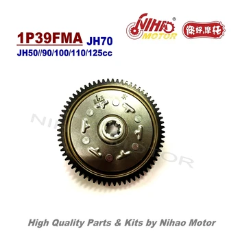 

L3 44 JH70 Driven Gear JIALING 70 Parts 1P47FMC Motorcycle Cub Engine Spare For HONDA C70 Nihao Moto