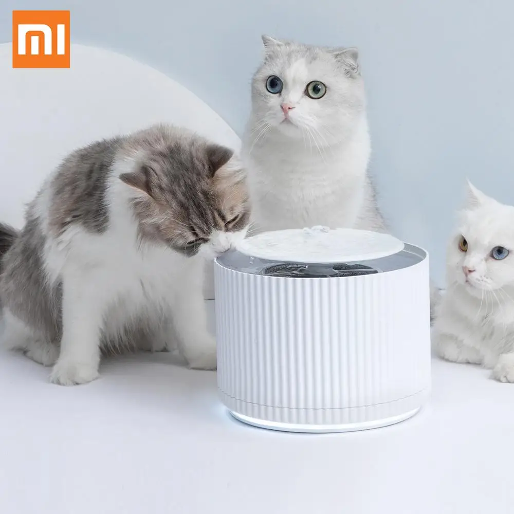 Поилка XIAOMI MIJIA для кошек Умная Автоматическая Питьевая машина емкость 1 8 л 24 часа