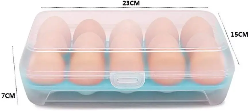 Холодильник для хранения продуктов, подходит для одной многослойный, для холодильника Еда 15 яиц герметичный контейнер для хранения Пластик коробка