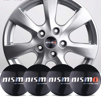 

4Pcs 56.5mm Car Styling Nismo Wheel Hub Caps Center Cover Sticker For Nissan Qashqai X-Trail Juke Teana Tiida Sunny Accessories