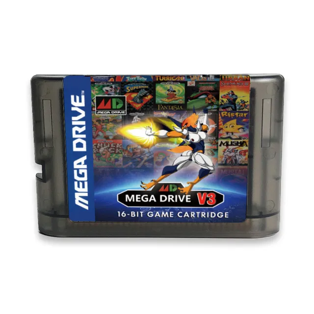 KY Technology EDMDS V3 Pro Updated 1200 in 1 Game Cartridge for USA/ Japan /European SEGA GENESIS Mega Drive MegaDrive Console 4