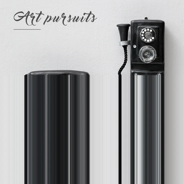 Retro Fali Telefon Medál Étterem Kreatív Dekoráció Bár Kávézó Fal - Image 3