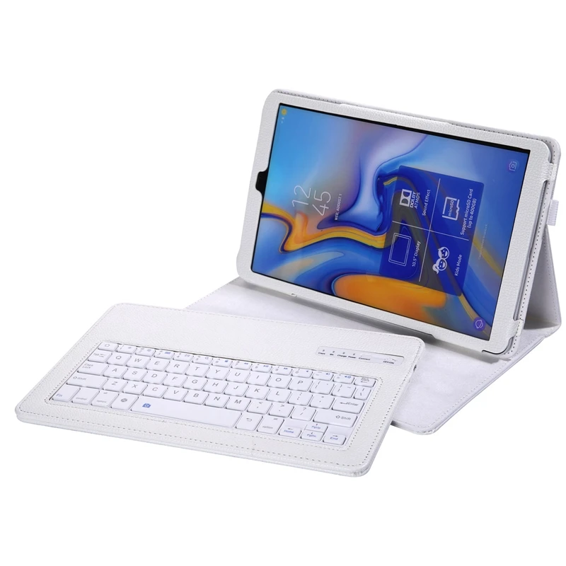 Lychee чехол с клавиатурой для samsung Galaxy Tab A 10,5, модель Sm-T590/T595/T597, тонкий легкий Чехол-подставка со съемным Wi-Fi