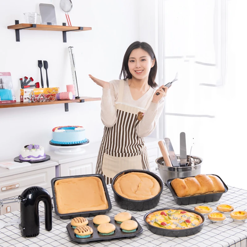 

Baking Set Cake Mold Household Pizza Baking Appliances Household Bread Tools Pastry Tools New Glove Set Baking Make Baking Mold