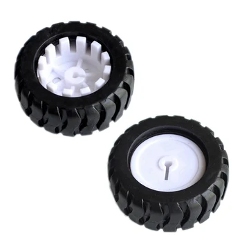 

4PCS Motor Smart Car Robot Gear Wheel for arduino Diy Kit Wheels Smart Car Chassis Motor Robot Remote Control Car DC Gear Motor