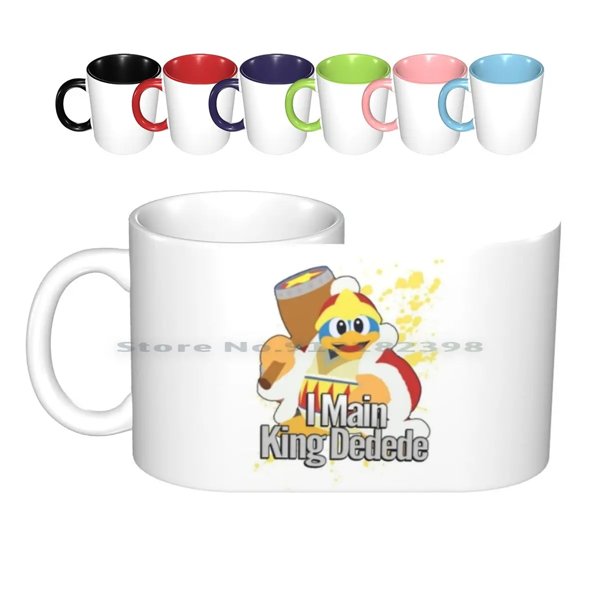 I Main King Dedede-Super Smash Bros. Tazze In Ceramica Tazze Da Caffè Tazza Da Tè Al Latte Super Smash Bros Per Wii U Ssb Melee 3Ds Wii U Link