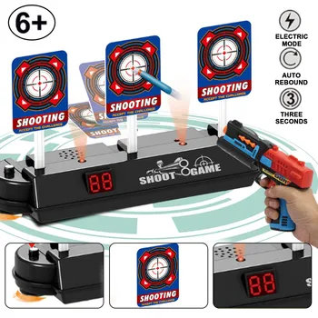 

High Precision Scoring Auto Reset Electric Target Digital Shooting Scoring Target Kids Gun Toys for Nerf Blasters Shooting Games