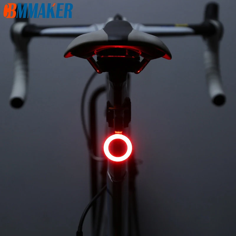 Multi Lighting Modes Bicycle Light USB Charge Led Bike Light Flash Tail Rear Bicycle Lights for Mountains Bike Seatpost