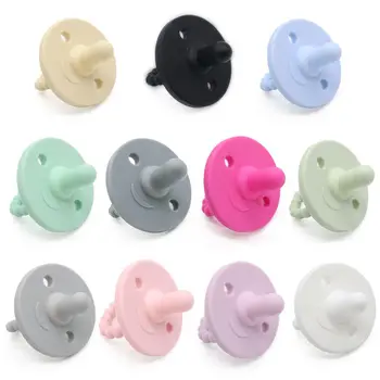 

Baby Newborn Dummy Pacifier Food Grade Soft Silicone Teether Nipple Soother Infant Nursing Chewing Toy