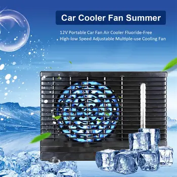 

Car Cooler Fan Vehicle Electronic Air Cooler Cooling Fan 12V Low Noise Eliminate Dust Purify Air for Truck Tent RV SUV ATV Fan