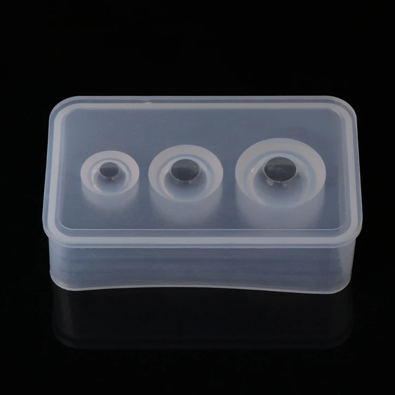 

Silicone Mold Mirror Craft DIY Jewelry Making Universe Ball UV Resin Cake Decor U4LF