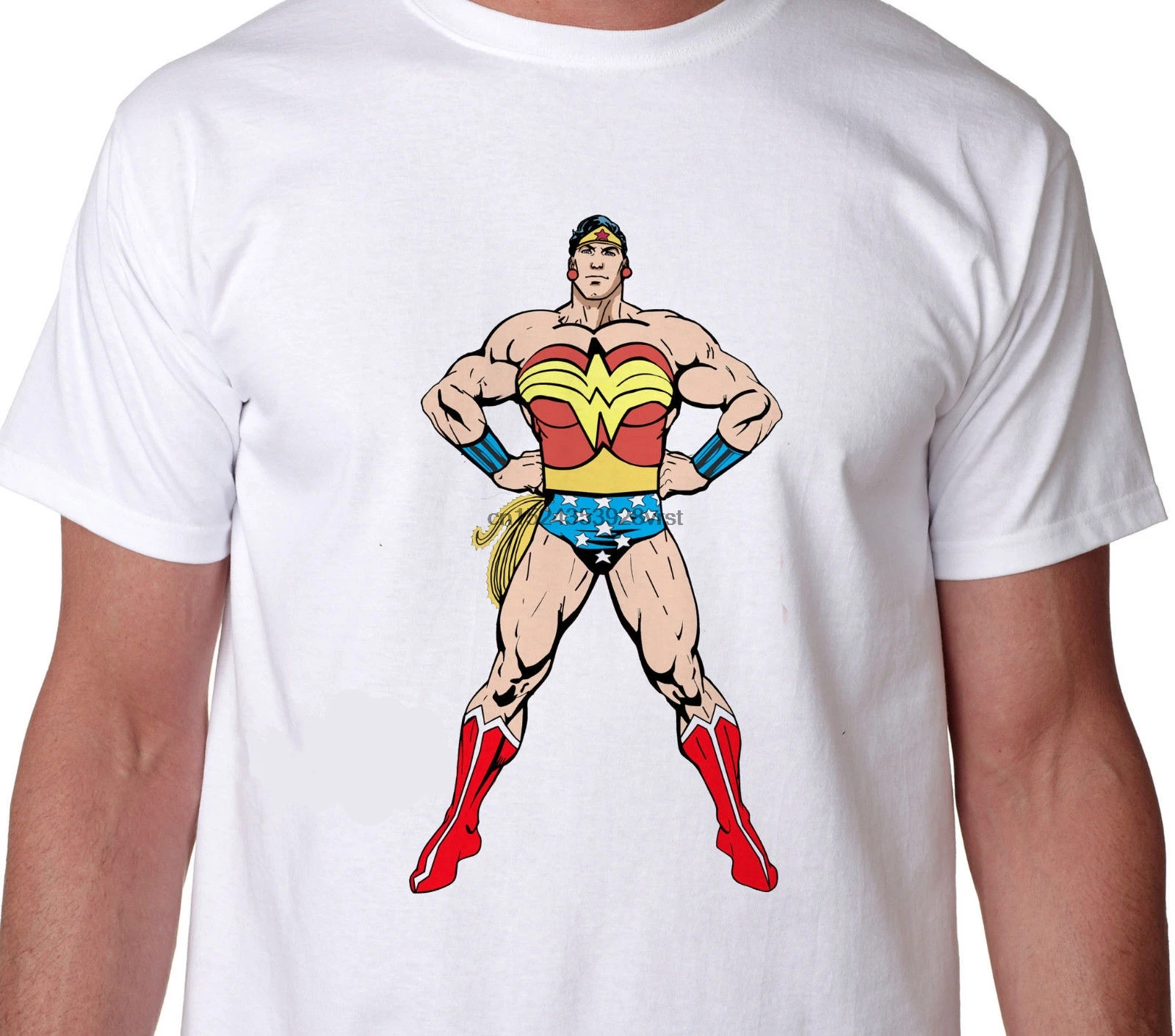 Superman Wonder Woman Superhero Kaos 